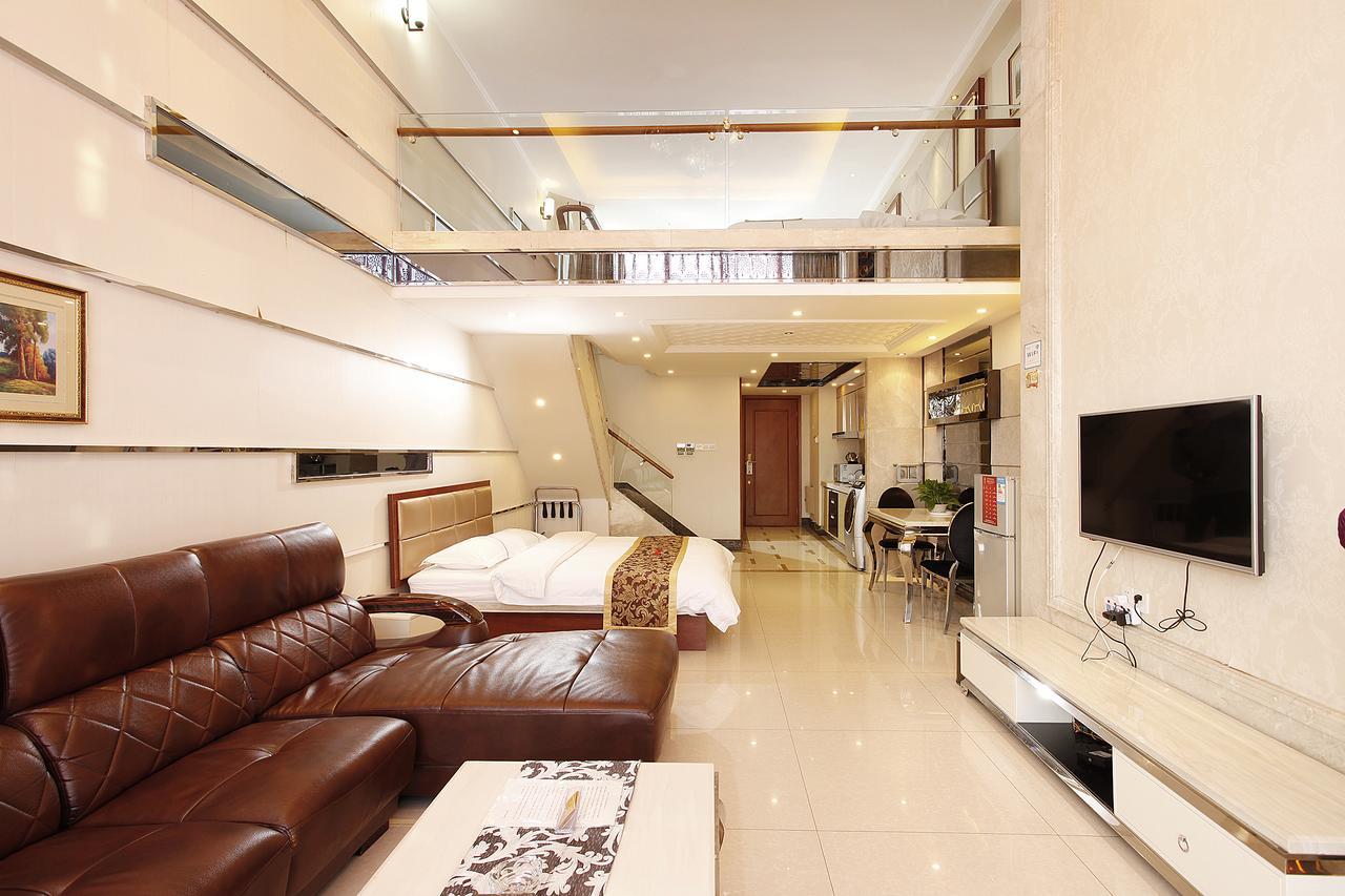 Louidon Mega Apartment Hotel Of Kam Rueng Plaza - Sunshine Apartment Guangzhou Eksteriør billede