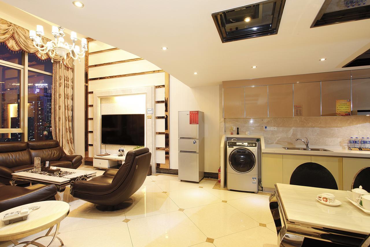 Louidon Mega Apartment Hotel Of Kam Rueng Plaza - Sunshine Apartment Guangzhou Eksteriør billede